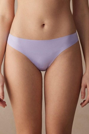 Chiloți Dama Intimissimi Brazilian in Seamless Ultra Light Microfiber Lavanda | RO LH2489