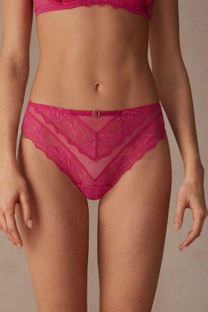 Chiloți Dama Intimissimi Fearless Femininity Hipster Brazilian Roz | RO HK2301