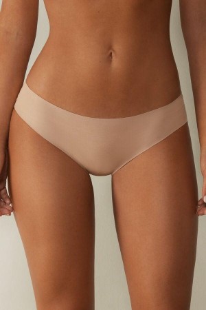 Chiloți Dama Intimissimi Seamless Supima® Bumbac Bej | RO OR2343