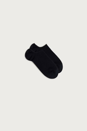 Sosete Barbati Intimissimi Bumbac Footsies Albastri | RO OR2790