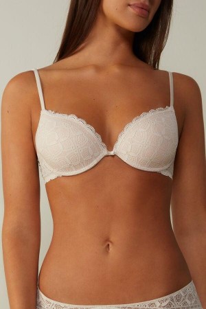 Sutiene Dama Intimissimi Bellissima Push-up in Dantela Roz | RO JJ1314