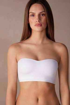 Sutiene Dama Intimissimi Bra Top in Ultralight Microfiber Albi | RO TV1198