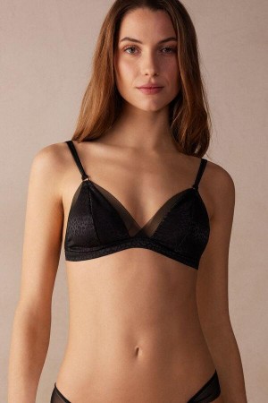 Sutiene Dama Intimissimi Cool Minimal Emma Triangle Negrii | RO EX1378