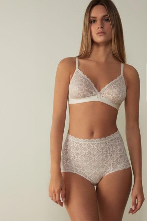 Sutiene Dama Intimissimi Emma Triangle in Dantela Roz | RO BC1139