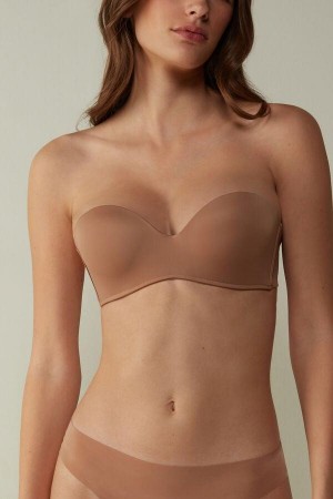 Sutiene Dama Intimissimi Gioia Bandeau Bej | RO QZ1220