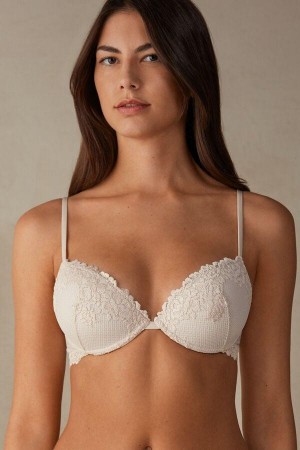 Sutiene Dama Intimissimi Pretty Flowers Bellissima Push-up Roz | RO VD1294