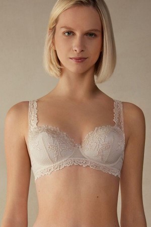 Sutiene Dama Intimissimi Pretty Flowers Sofia Balconette Roz | RO AP1542