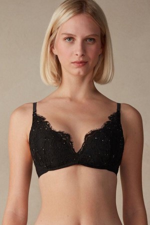 Sutiene Dama Intimissimi Time to Shine Gioia Super Push-up Negrii | RO XF1292