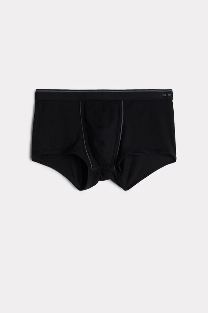 Boxer Barbati Intimissimi Supima® Bumbac Negrii Gri Inchis | RO HK2596