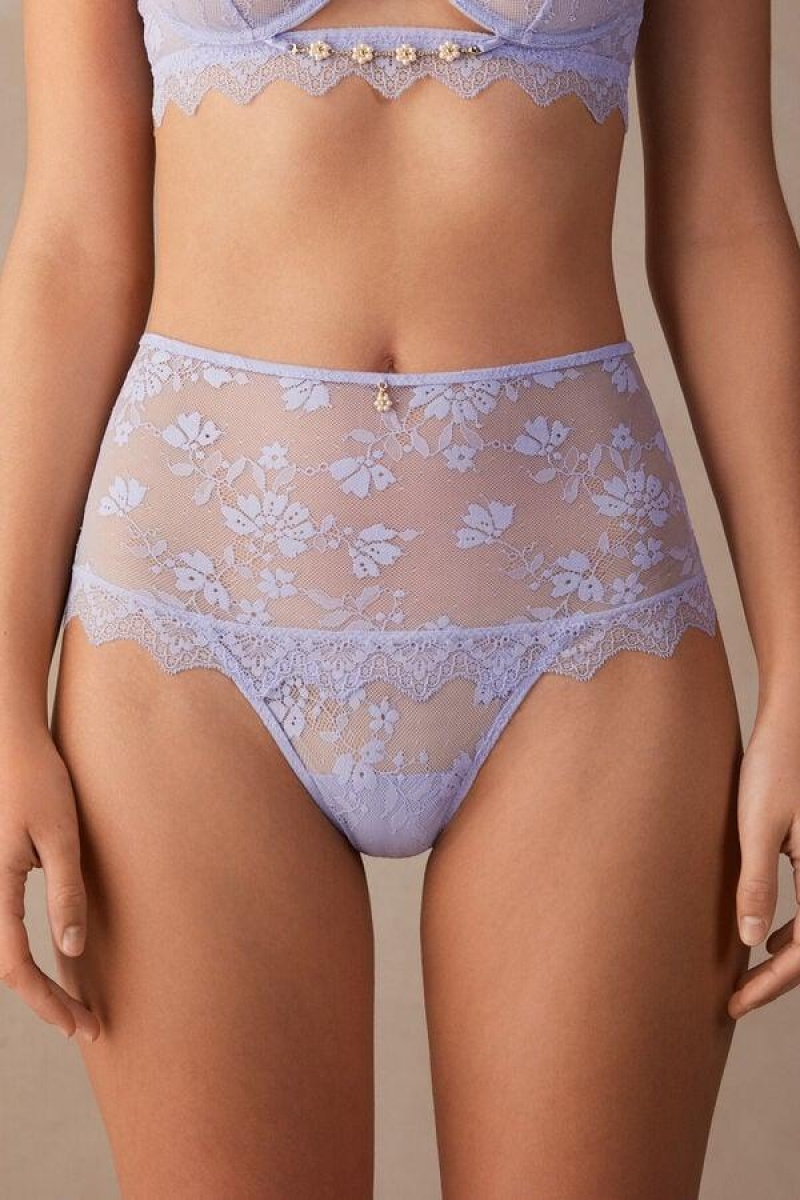 Chiloți Dama Intimissimi Cover Me in Daisies Hipster Brazilian Lavanda | RO SO2297