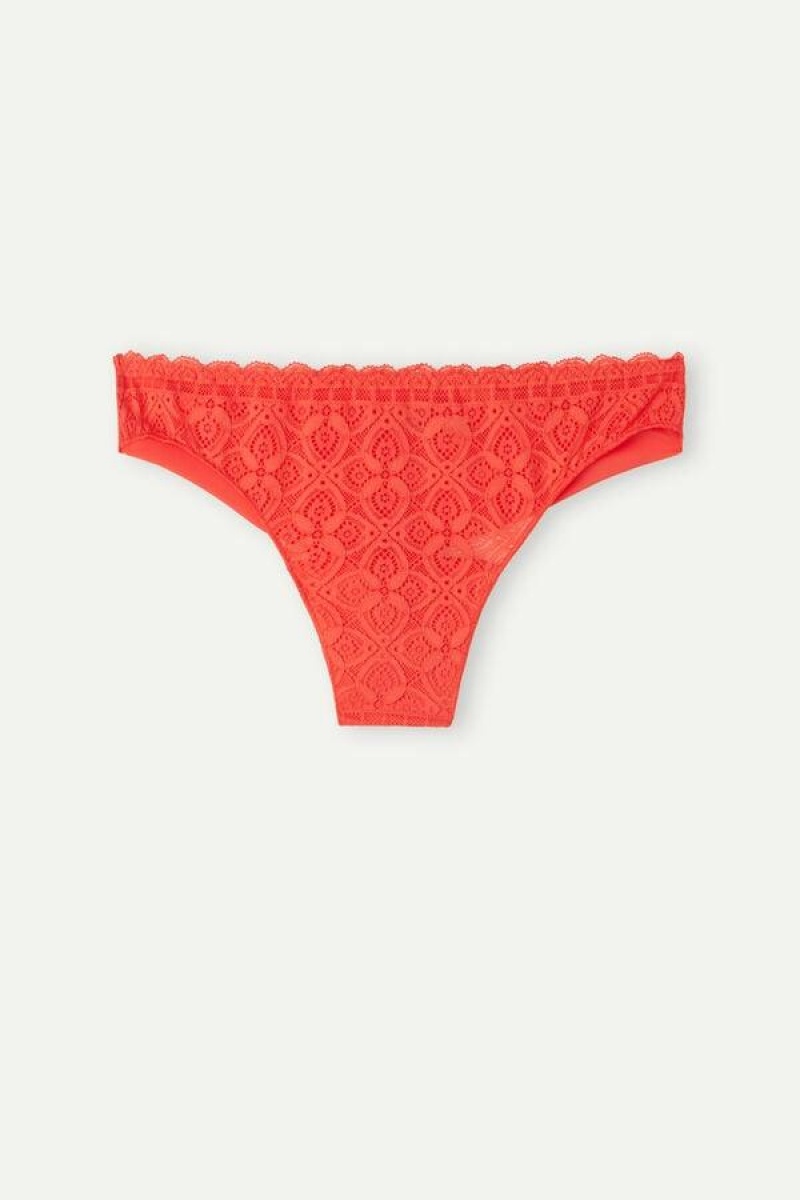 Chiloți Dama Intimissimi Dantela and Microfiber Brazilian Rosii Inchis | RO CE2486