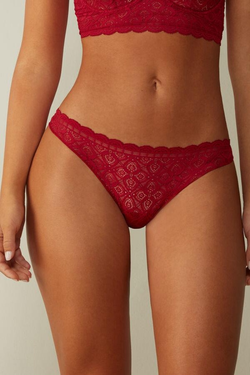 Chiloți Dama Intimissimi Dantela and Microfiber Brazilian Rosii | RO VD2511