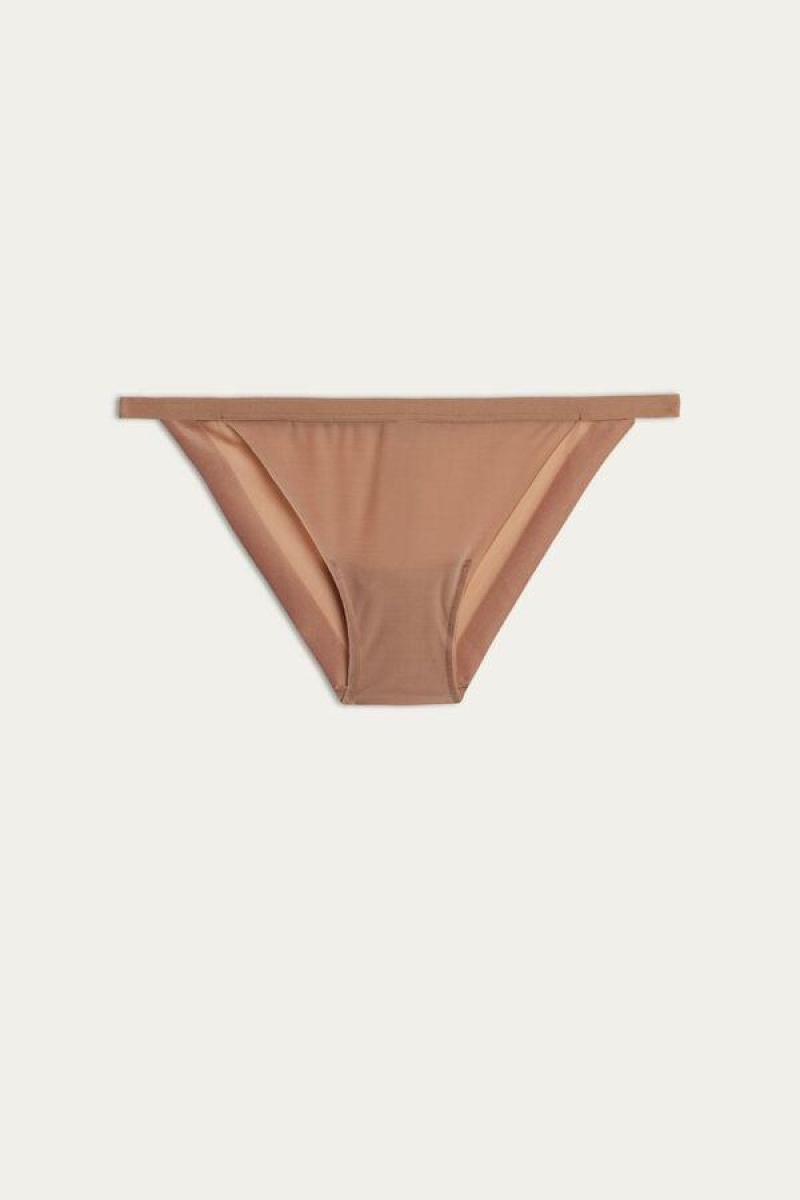 Chiloți Dama Intimissimi Invisible Touch String Bej | RO DN2443