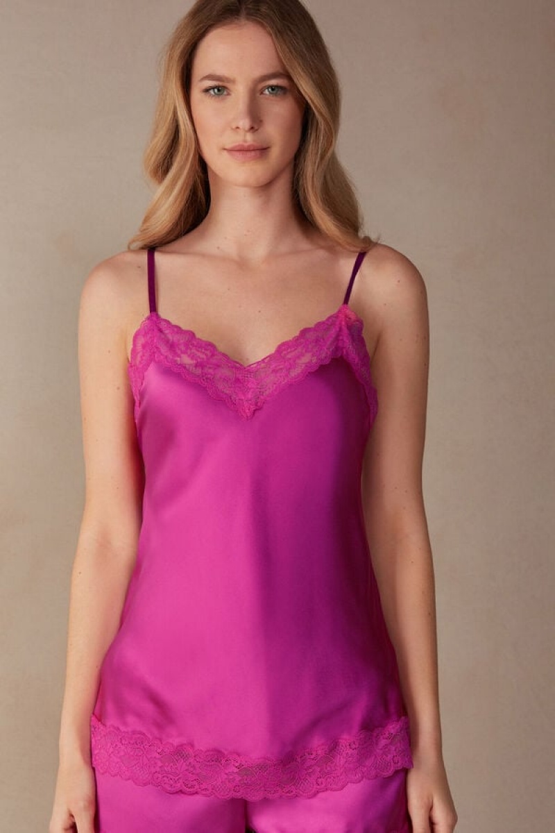 Maiou Dama Intimissimi Dantela and Silk Roz | RO XF1734