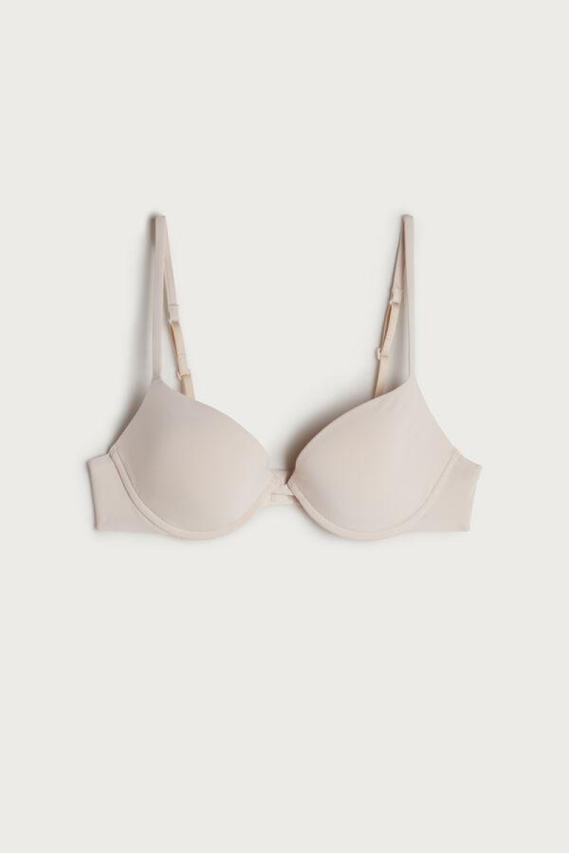 Sutiene Dama Intimissimi Bellissima Push-up in Microfiber Roz | RO CE1345