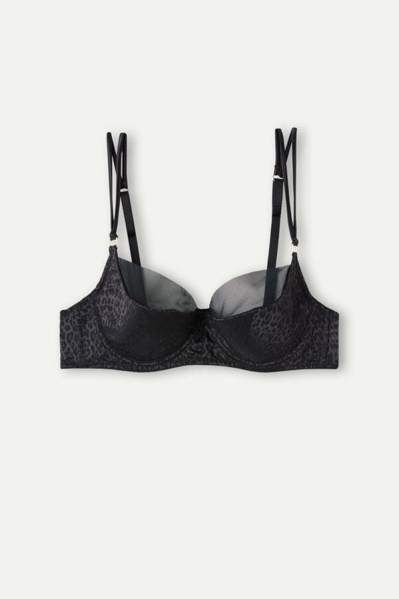 Sutiene Dama Intimissimi Cool Minimal Demi Negrii | RO LH1498