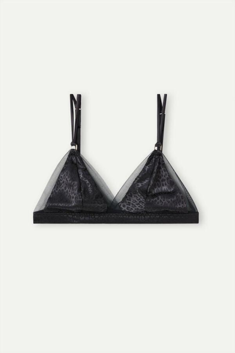 Sutiene Dama Intimissimi Cool Minimal Emma Triangle Negrii | RO ZG1135