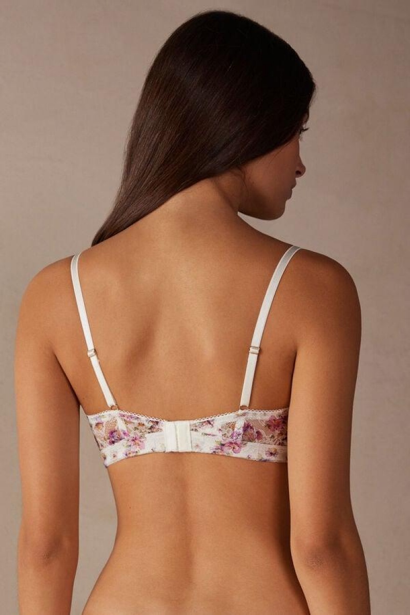 Sutiene Dama Intimissimi Dreaming of Spring Tiziana Triangle Albi | RO PQ1151