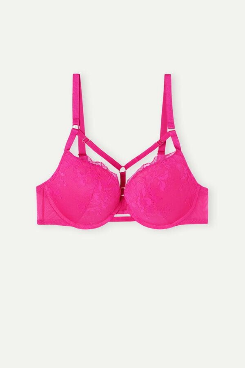 Sutiene Dama Intimissimi Fearless Femininity Elettra Super Push-up Roz | RO FM1285