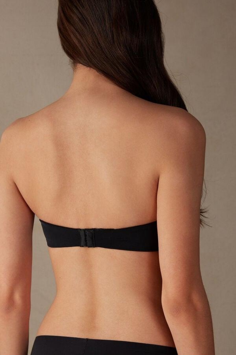 Sutiene Dama Intimissimi Gioia Bandeau Negrii | RO QZ1194