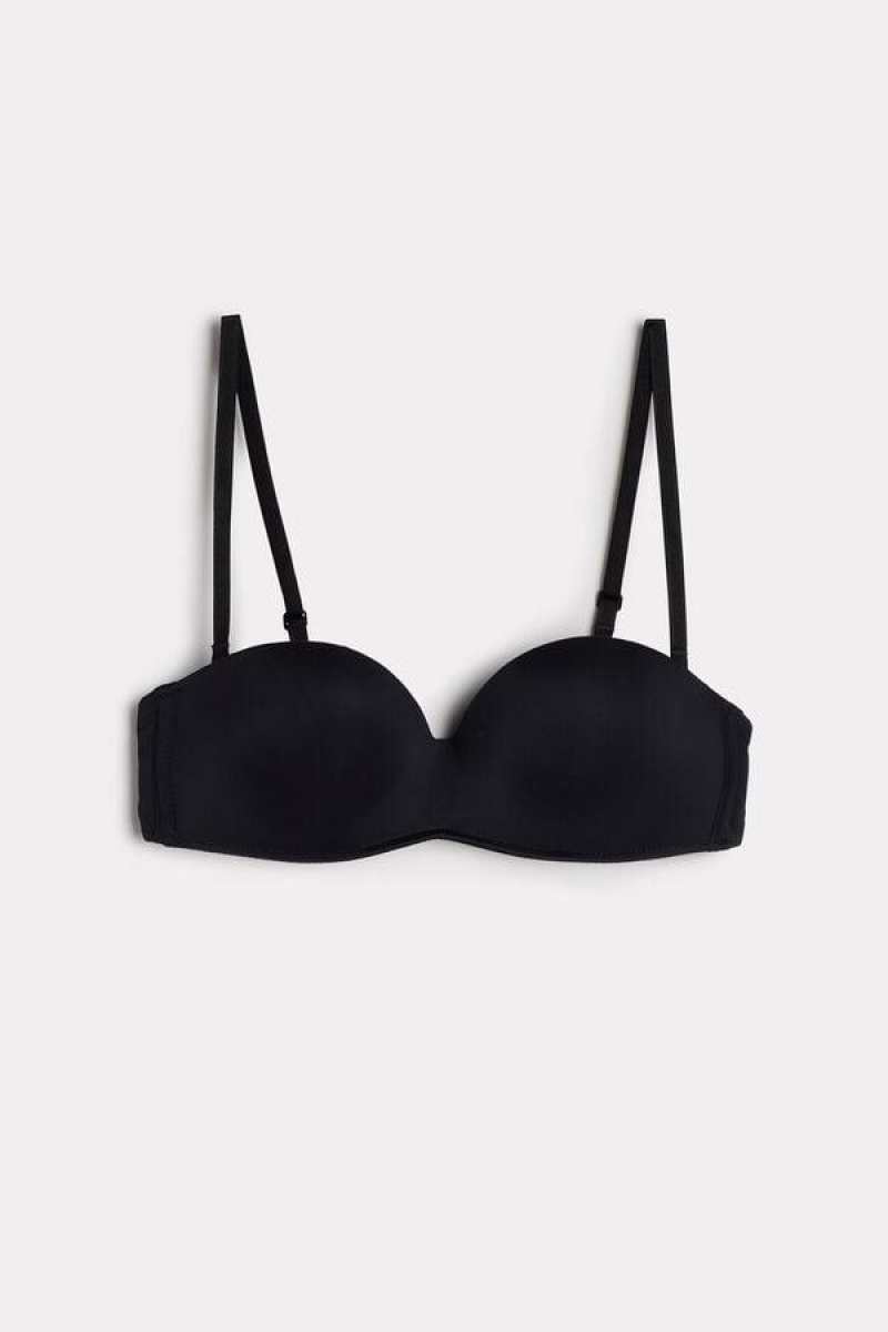 Sutiene Dama Intimissimi Gioia Bandeau Negrii | RO QZ1194