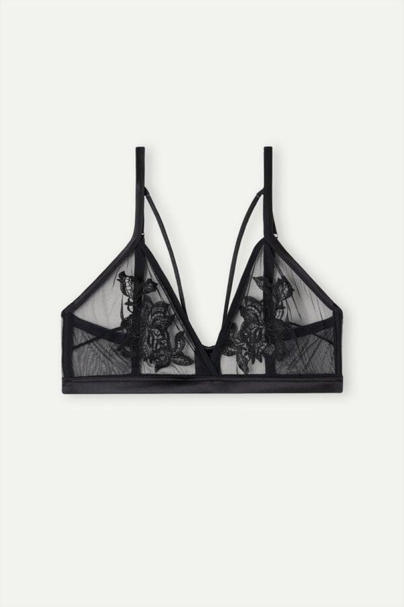 Sutiene Dama Intimissimi Layers of Lust Emma Triangle Negrii | RO PQ1385