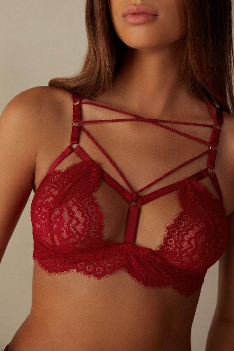 Sutiene Dama Intimissimi Loosen Heartstrings Triangle Rosii | RO ZG1161