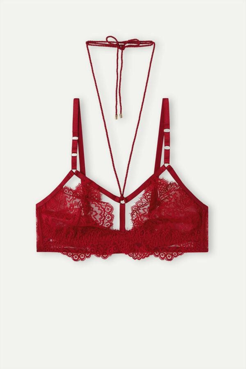 Sutiene Dama Intimissimi Loosen Heartstrings Triangle Rosii | RO GL1390