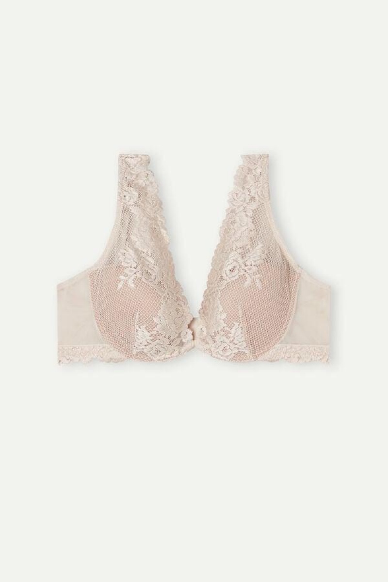 Sutiene Dama Intimissimi Pretty Flowers Elena Balconette Roz | RO KI1237