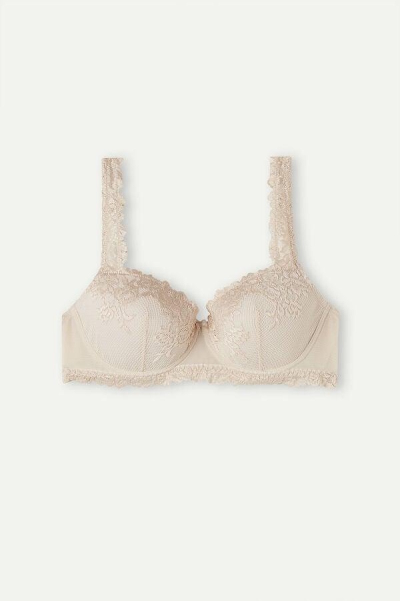 Sutiene Dama Intimissimi Pretty Flowers Sofia Balconette Roz | RO SO1049