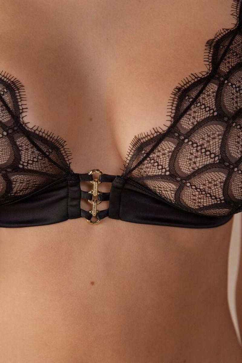 Sutiene Dama Intimissimi Pure Charme Triangle Negrii | RO VD1138