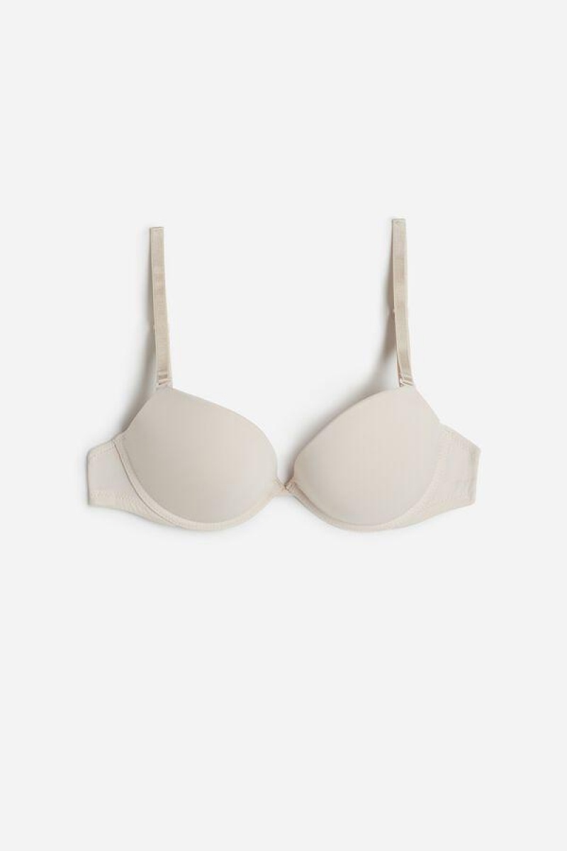 Sutiene Dama Intimissimi Silvia Multifuncțional Push-up in Microfiber Roz | RO HK1339