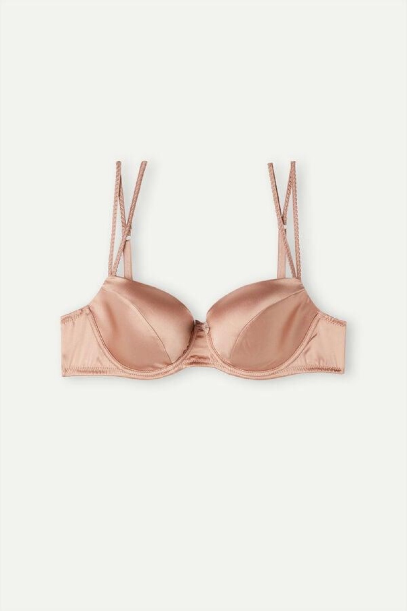 Sutiene Dama Intimissimi Sofia Balconette in Silk Roz | RO CE1527